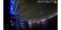 „Ez baromi rosszul néz ki” – testkamerás videókat tettek közzé a baltimore-i híd összeomlása utáni mentési munkálatokról